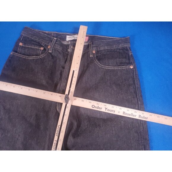 Levi's 569 Gray Denim Jeans Pants Men's Size 32 X 30 - Picture 11 of 16